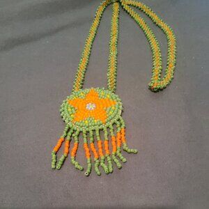 BEADED   necklace